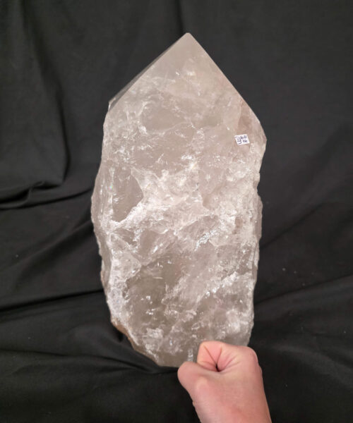 Huge Extra Large Tall Point 20 Premium Clear Rock Crystal Quartz - 16.01kg H33xW16xD15cm - Image 9