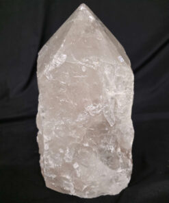 Alternative view of Huge Extra Large Tall Point 21 Premium Clear Rock Crystal Quartz - 11.08kg H29xW14xD15cm
