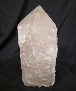 Huge Extra Large Tall Point 4 Premium Clear Rock Crystal Quartz - 16.7kg H34.5xW16.5xD16.5cm