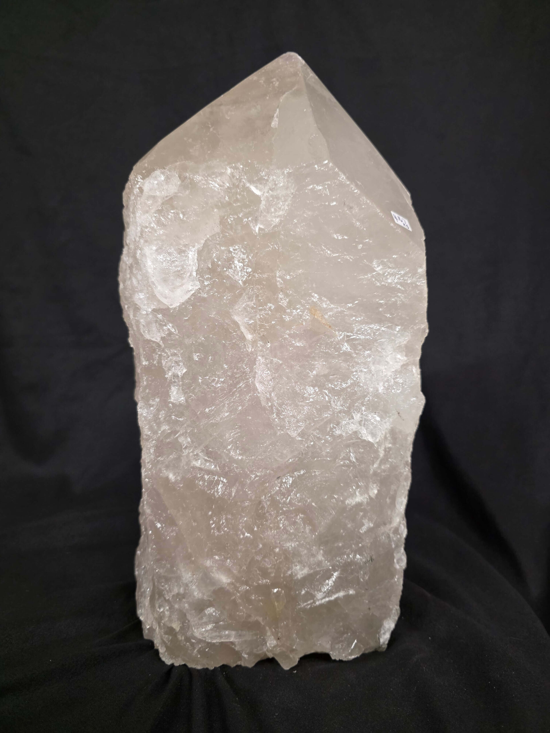 Huge Extra Large Tall Point 4 Premium Clear Rock Crystal Quartz - 16.7kg H34.5xW16.5xD16.5cm - Image 10