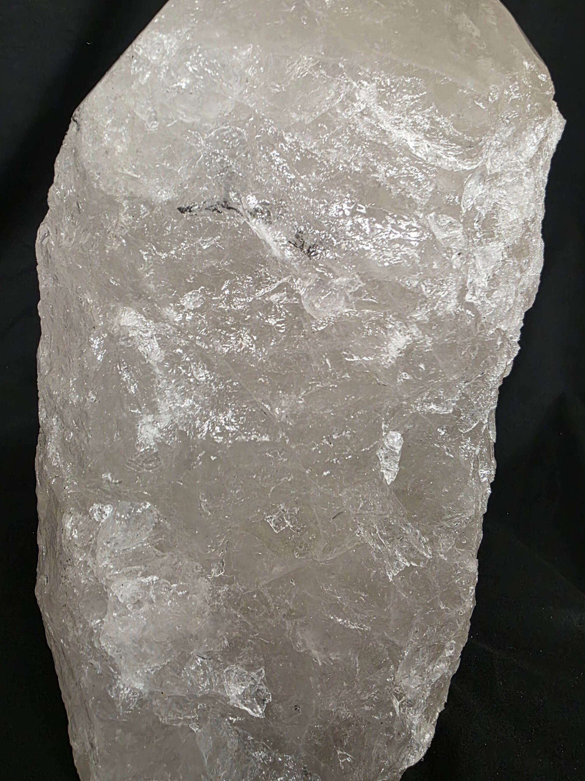 Huge Extra Large Tall Point 4 Premium Clear Rock Crystal Quartz - 16.7kg H34.5xW16.5xD16.5cm - Image 6