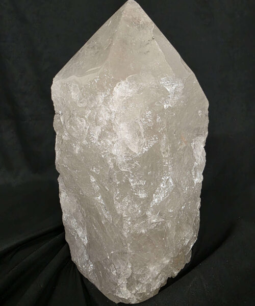 Huge Extra Large Tall Point 4 Premium Clear Rock Crystal Quartz - 16.7kg H34.5xW16.5xD16.5cm - Image 8