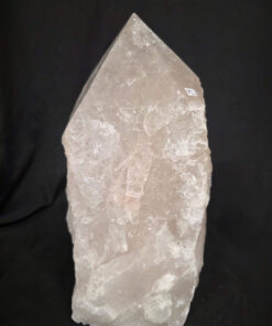 Huge Extra Large Tall Point 5 Premium Clear Rock Crystal Quartz - 14.7kg H34.5xW15xD15cm