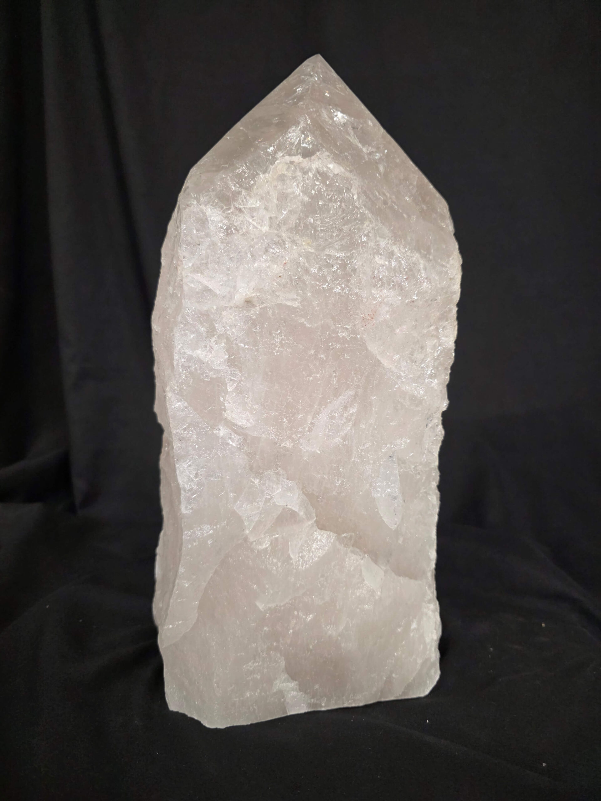 Huge Extra Large Tall Point 5 Premium Clear Rock Crystal Quartz - 14.7kg H34.5xW15xD15cm - Image 10