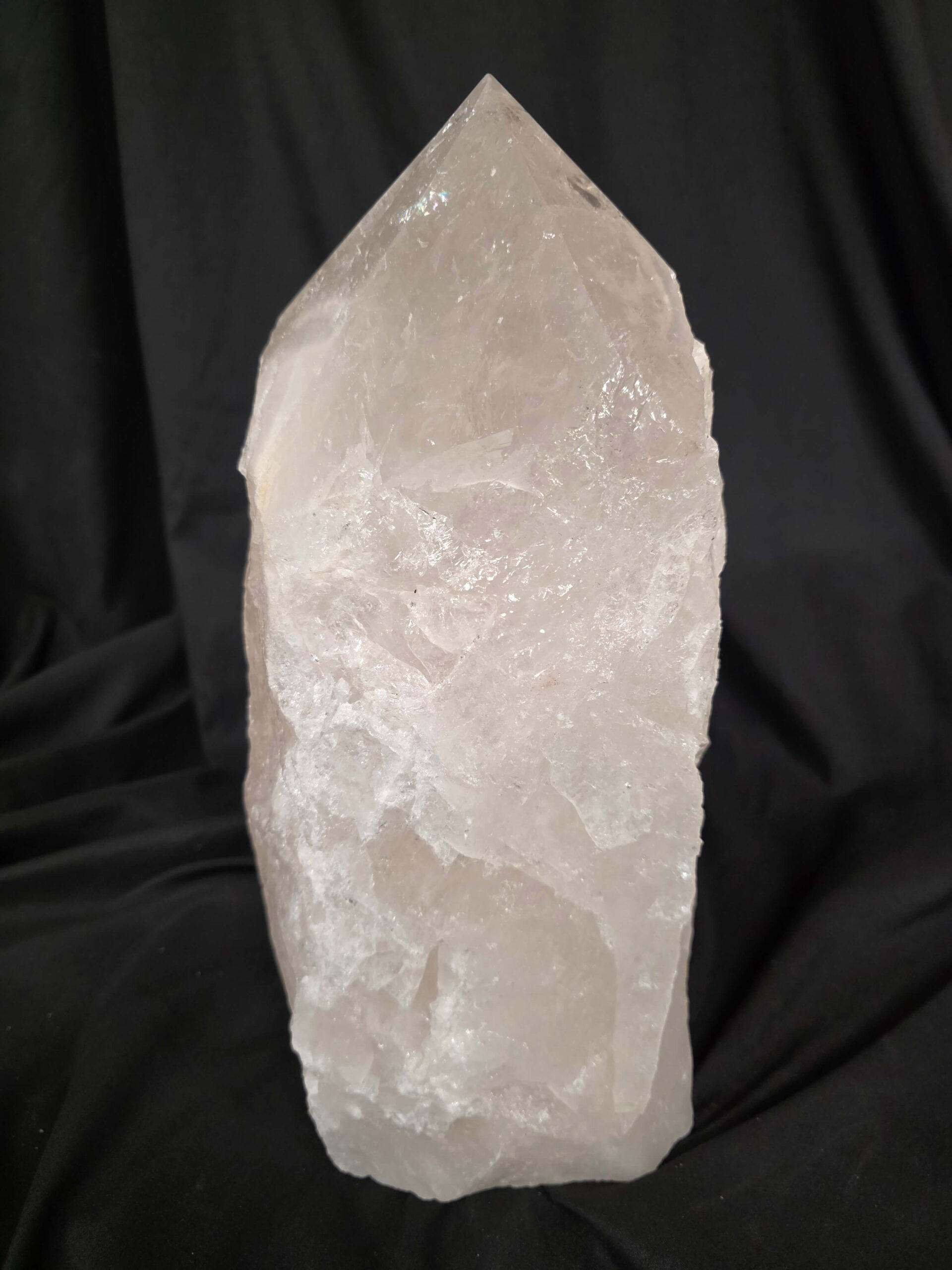 Huge Extra Large Tall Point 5 Premium Clear Rock Crystal Quartz - 14.7kg H34.5xW15xD15cm - Image 3
