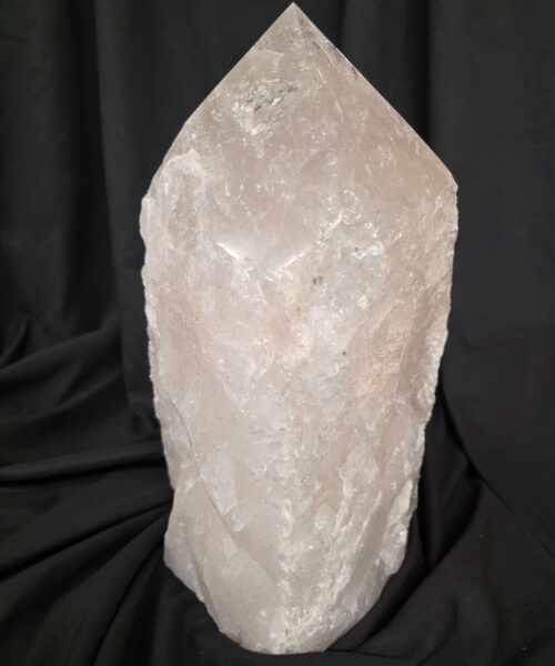 Huge Extra Large Tall Point 5 Premium Clear Rock Crystal Quartz - 14.7kg H34.5xW15xD15cm - Image 8