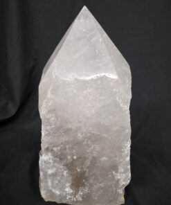 Alternative view of Huge Extra Large Tall Point 6 Premium Clear Rock Crystal Quartz - 16.1kg H36xW17.5xD14cm