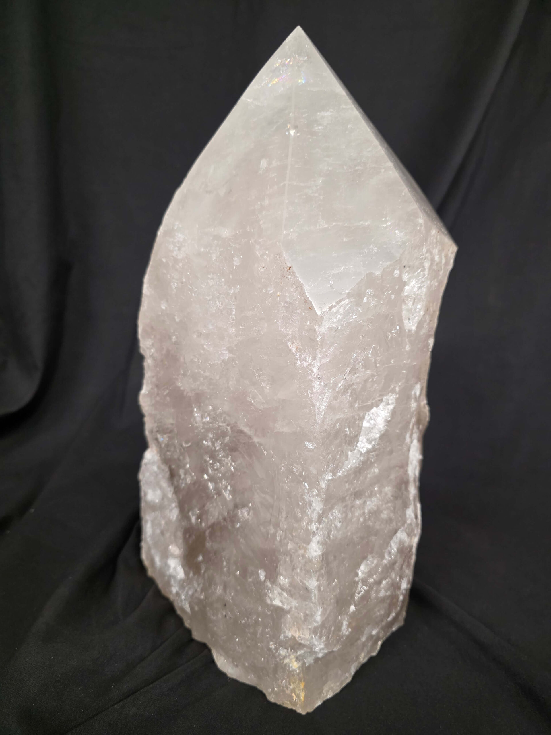 Huge Extra Large Tall Point 6 Premium Clear Rock Crystal Quartz - 16.1kg H36xW17.5xD14cm - Image 7