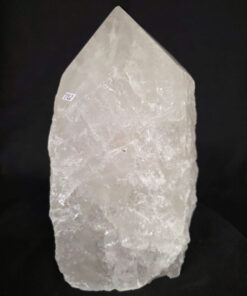 Huge Extra Large Tall Point 7 Premium Clear Rock Crystal Quartz - 12.3kg H30xW15.5xD14cm