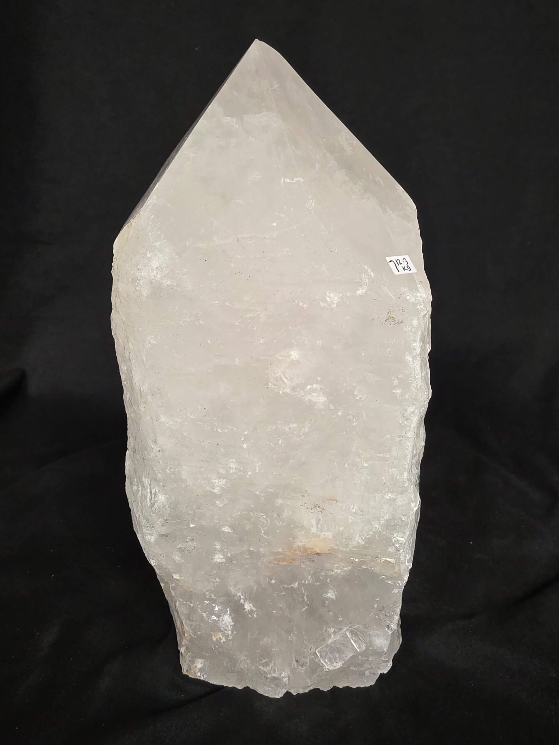 Huge Extra Large Tall Point 7 Premium Clear Rock Crystal Quartz - 12.3kg H30xW15.5xD14cm - Image 3