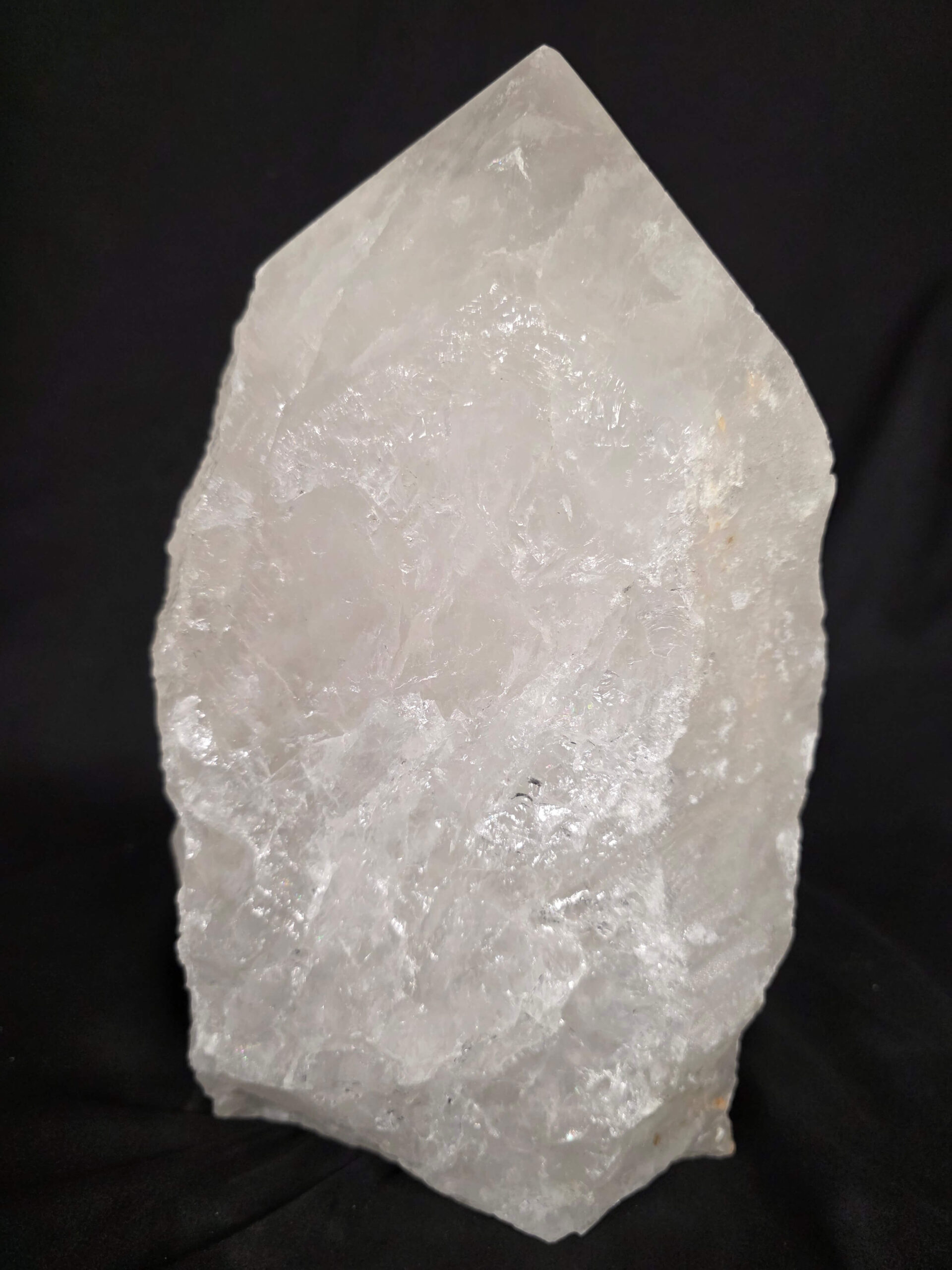 Huge Extra Large Tall Point 7 Premium Clear Rock Crystal Quartz - 12.3kg H30xW15.5xD14cm - Image 4