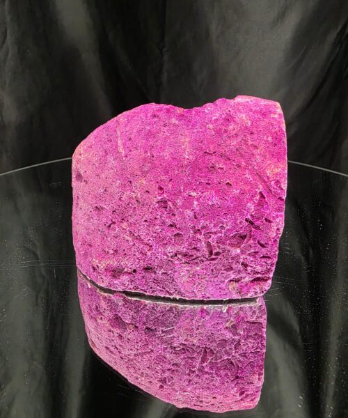 Large Pink Agate End Candle 3 Handpicked 1.078g H8.5xW9xD9.5cm Microcrystalline Quartz Tealight Holder Ornament - Image 6