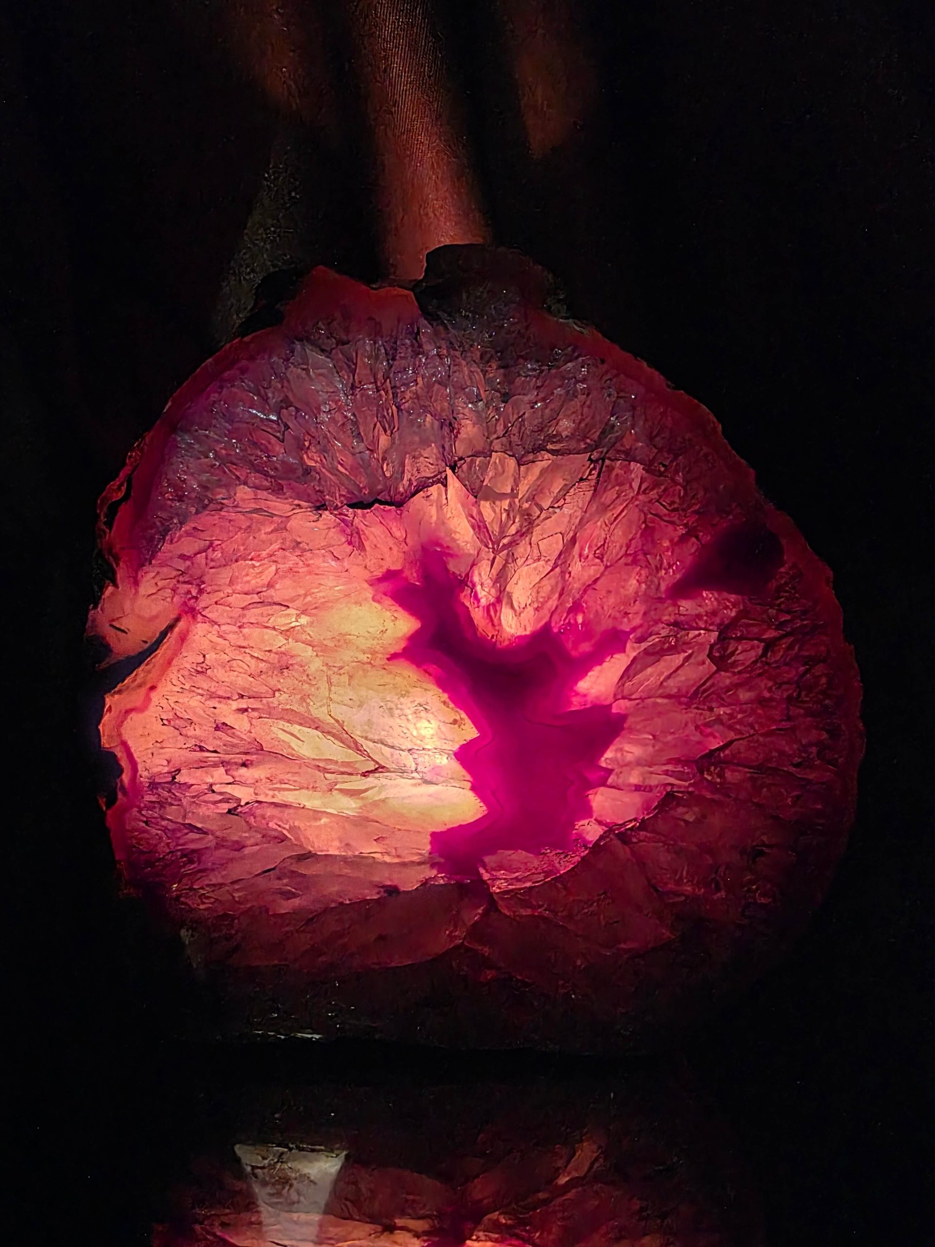 Large Purple Agate Candle 3 Handpicked 1.241g H12xW10.5xD8cm End Microcrystalline Quartz Tealight Holder Ornament - Image 12