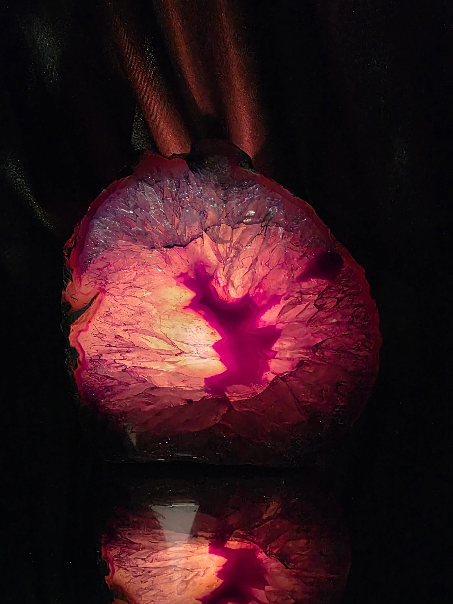 Large Purple Agate Candle 3 Handpicked 1.241g H12xW10.5xD8cm End Microcrystalline Quartz Tealight Holder Ornament - Image 8