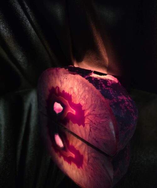 Large Purple Agate Candle 2 Handpicked 1.227g H7.5xW14.5xD9cm End Microcrystalline Quartz Tealight Holder Ornament - Image 11