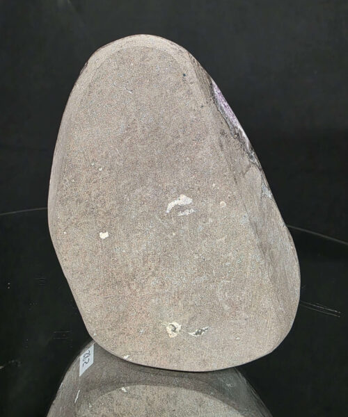 Premium High Grade Amethyst Druzy 385 Mini Geode Cluster Piece Cut Base 713g H13xW10xD4cm - Image 4