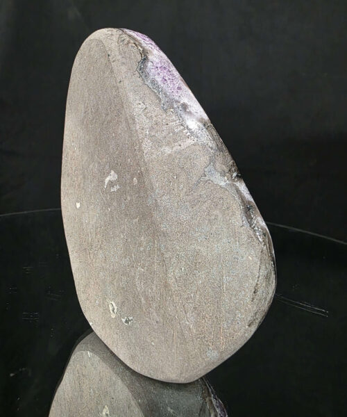 Premium High Grade Amethyst Druzy 385 Mini Geode Cluster Piece Cut Base 713g H13xW10xD4cm - Image 5