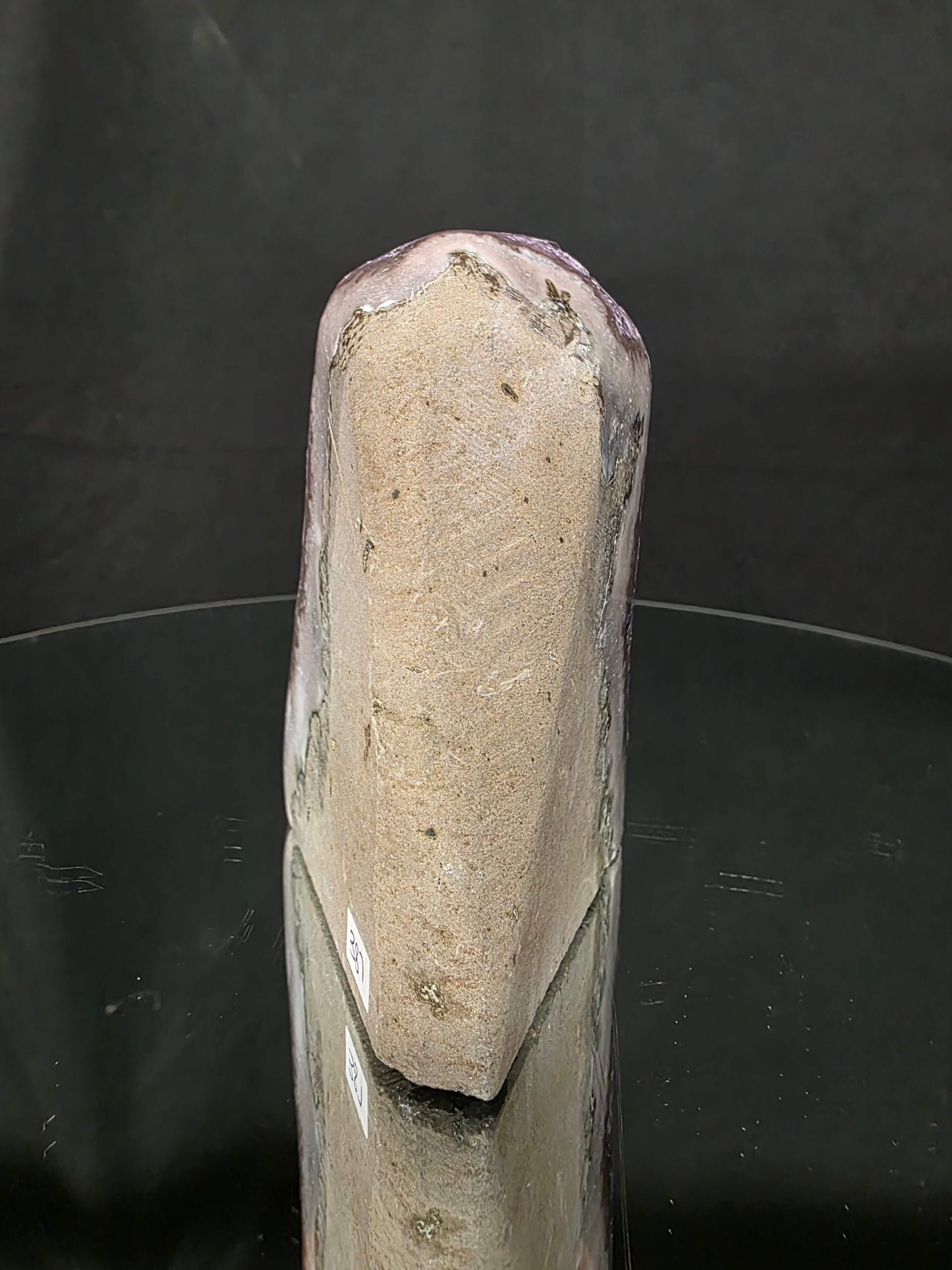 Premium High Grade Amethyst Druzy 387 Mini Geode Cluster Piece Cut Base 657g H11xW7xD9cm - Image 4
