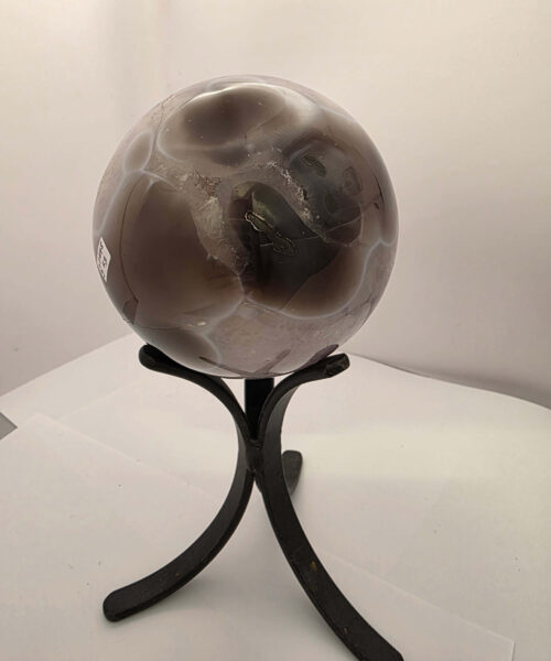 Large Amethyst Sphere 11, Premium Grade Purple Quartz Geode Crystal 1.648g – 10cm Diameter - Image 3