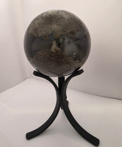 Large Amethyst Sphere 13, Premium Grade Purple Quartz Geode Crystal 1.502g – 10cm Diameter - Image 3