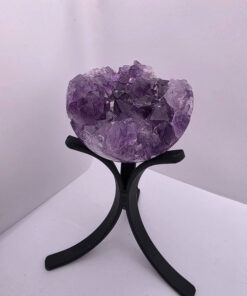 Large Amethyst Sphere 21, Premium Grade Purple Quartz Geode Crystal 592g – 8cm Diameter