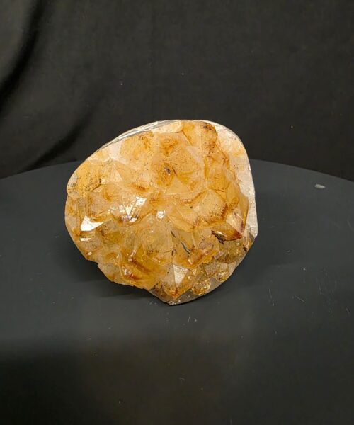 Premium High Grade Citrine Druzy 168 Mini Geode Cluster Piece 908g H8.5xW9xD8cm - Image 11