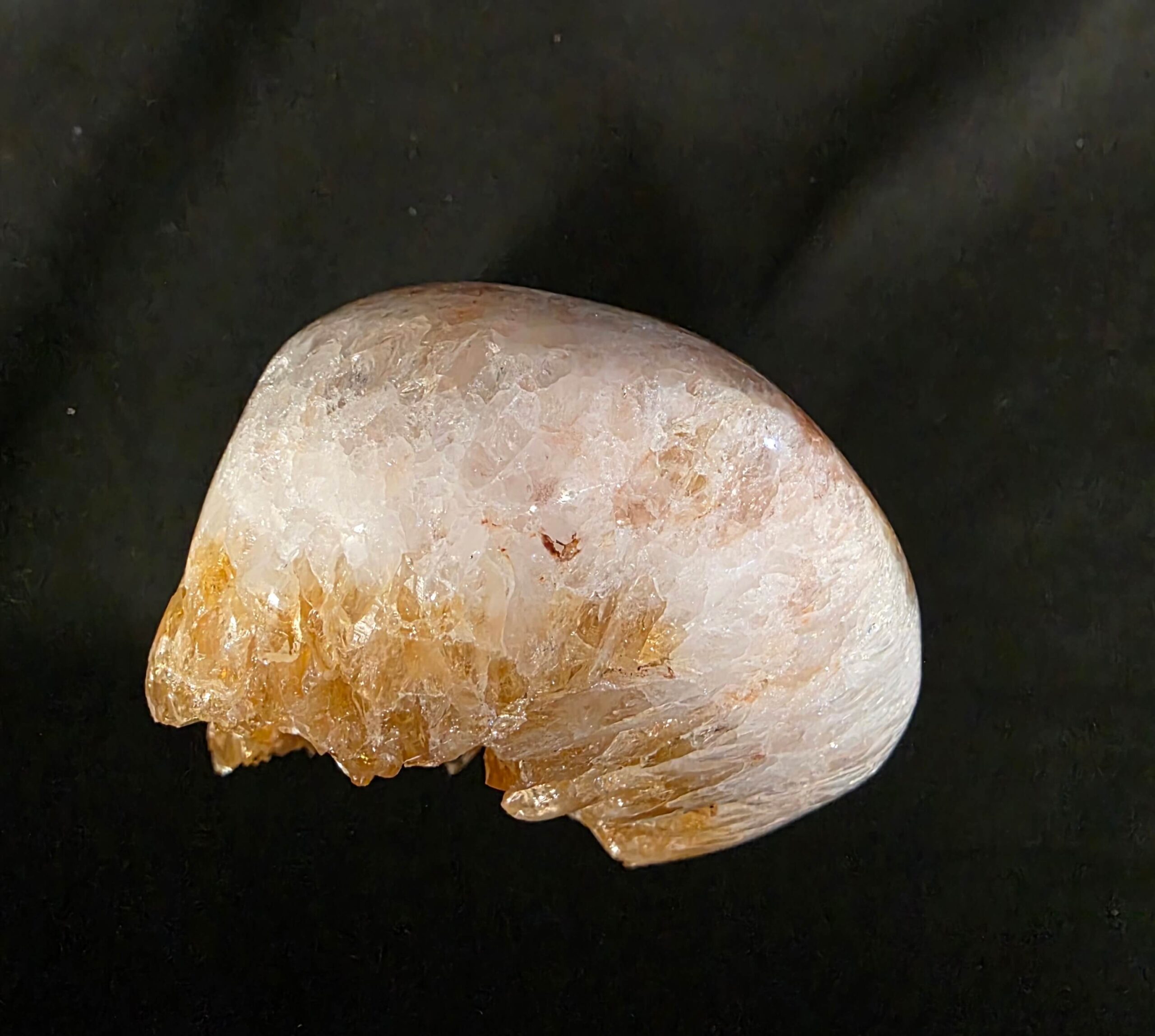 Premium High Grade Citrine Druzy 160 Mini Geode Cluster Piece 788g H11xW8.5xD6cm - Image 10