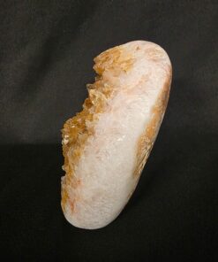 Alternative view of Premium High Grade Citrine Druzy 160 Mini Geode Cluster Piece 788g H11xW8.5xD6cm