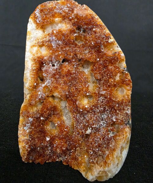 Premium High Grade Citrine Druzy 163 Mini Geode Cluster Piece 956g H12xW9xD7cm - Image 11