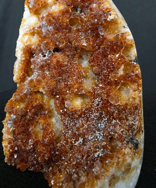 Premium High Grade Citrine Druzy 163 Mini Geode Cluster Piece 956g H12xW9xD7cm - Image 9