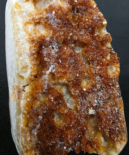 Premium High Grade Citrine Druzy 163 Mini Geode Cluster Piece 956g H12xW9xD7cm - Image 10