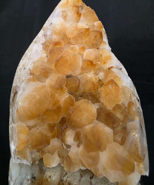 Premium High Grade Citrine Druzy 166 Mini Geode Cluster Piece 567g H11xW8.5xD7cm - Image 6