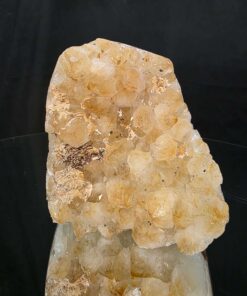 Alternative view of Premium High Grade Citrine Druzy 167 Mini Geode Cluster Piece 956g H10xW9xD7cm