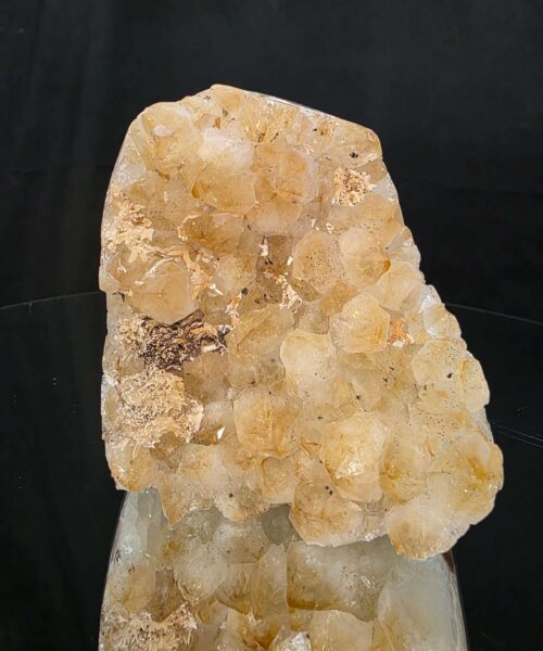Alternative view of Premium High Grade Citrine Druzy 167 Mini Geode Cluster Piece 956g H10xW9xD7cm