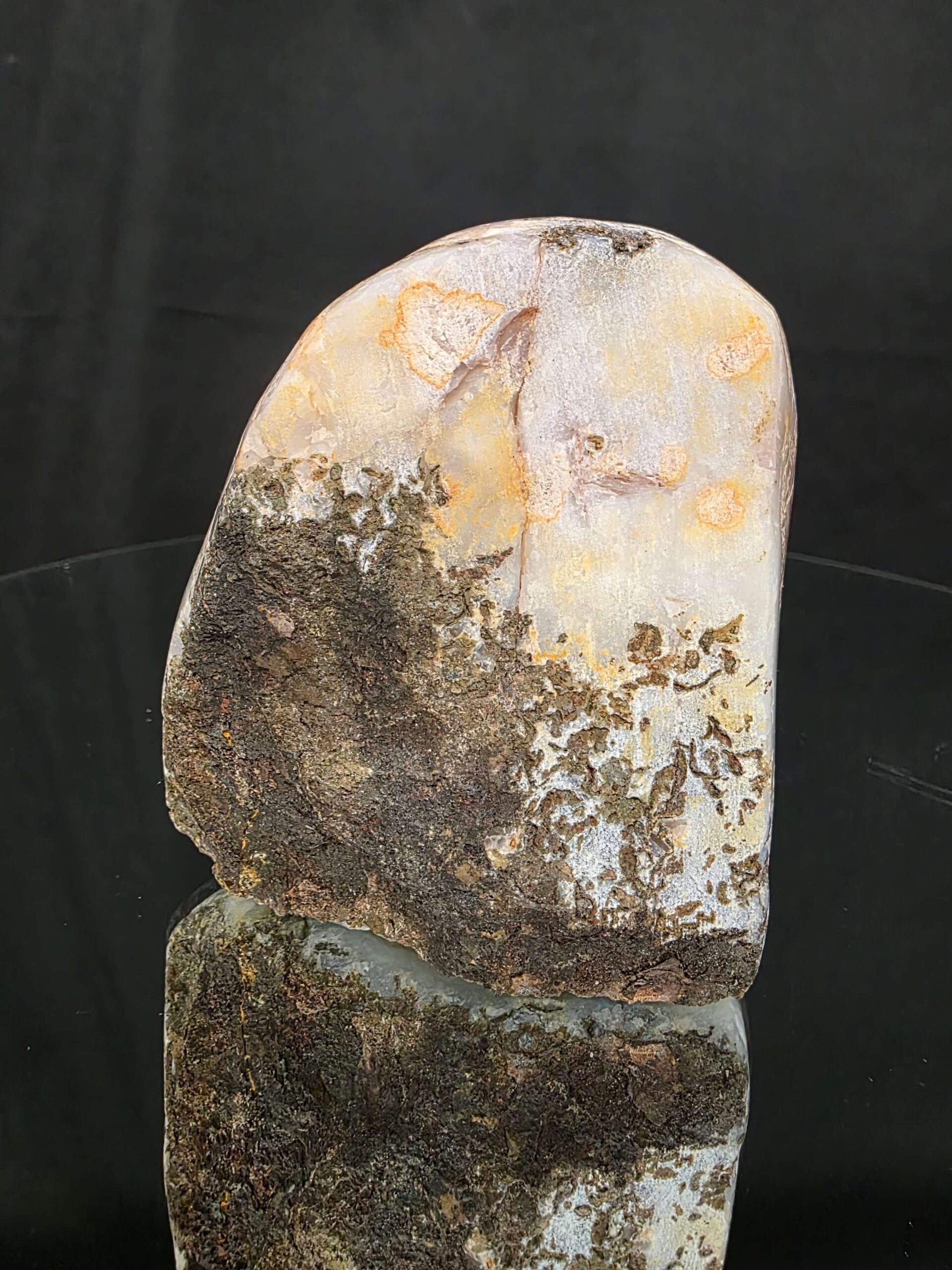 Premium High Grade Citrine Druzy 167 Mini Geode Cluster Piece 956g H10xW9xD7cm - Image 4