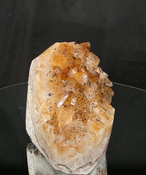 Premium High Grade Citrine Druzy 169 Mini Geode Cluster Piece 1.164g H11xW8xD9cm - Image 6