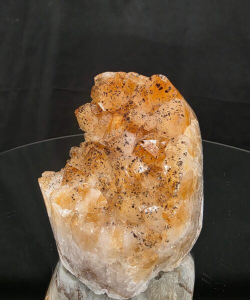 Premium High Grade Citrine Druzy 169 Mini Geode Cluster Piece 1.164g H11xW8xD9cm - Image 7