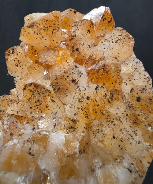 Premium High Grade Citrine Druzy 169 Mini Geode Cluster Piece 1.164g H11xW8xD9cm - Image 10