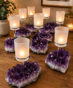 Amethyst Cup Candle - Handpicked