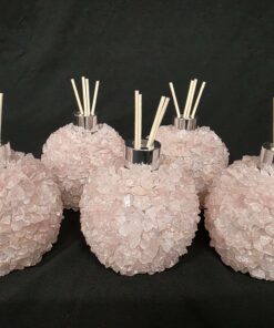Rose Quartz Luxury Crystal Reed Diffuser