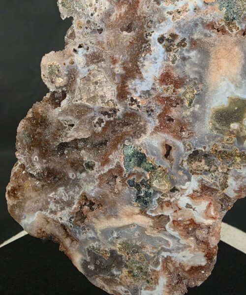 Pink Amethyst Slice 11 on Stand Healing Crystal Gem 2.131g H31xW16xD12cm - Image 5