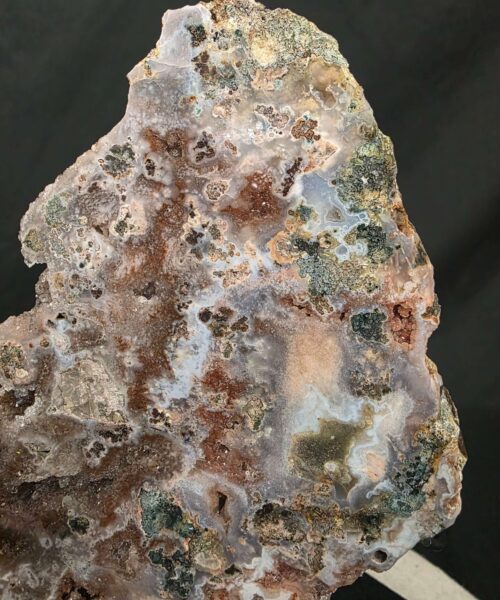 Pink Amethyst Slice 11 on Stand Healing Crystal Gem 2.131g H31xW16xD12cm - Image 6
