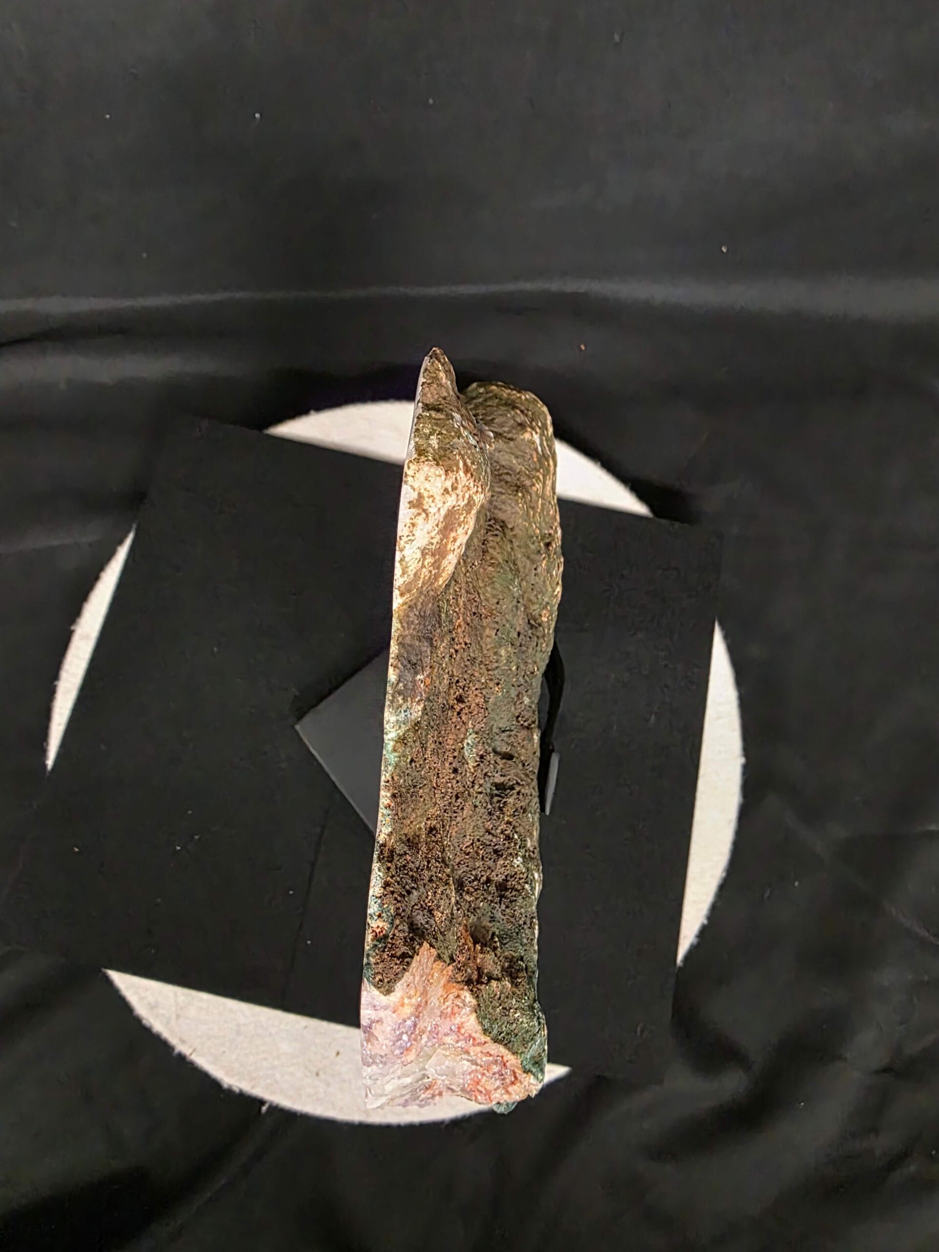 Pink Amethyst Slice 2 on Stand Healing Crystal Gem 3.344g H39xW24.5xD14cm - Image 10