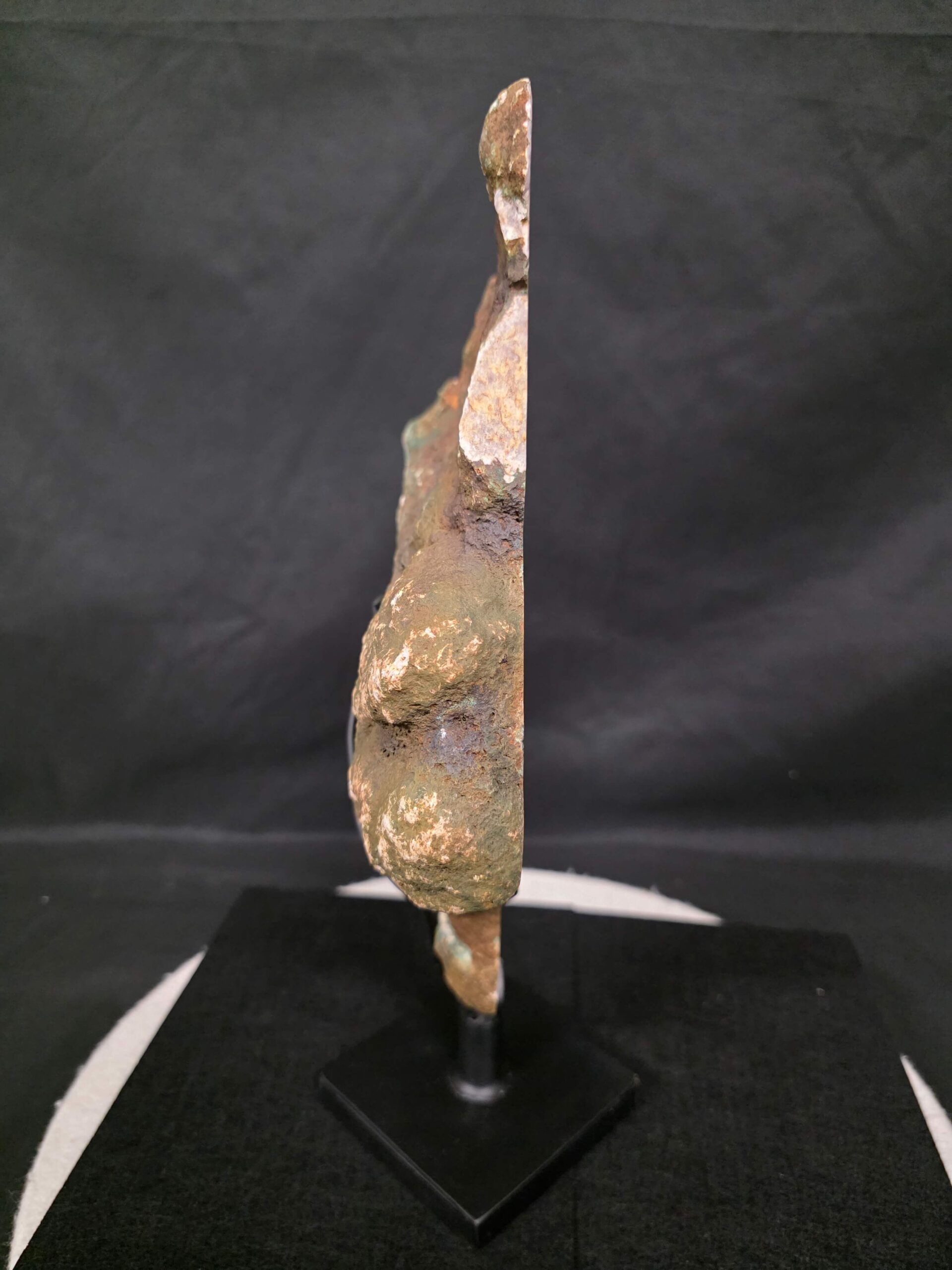 Pink Amethyst Slice 2 on Stand Healing Crystal Gem 3.344g H39xW24.5xD14cm - Image 2