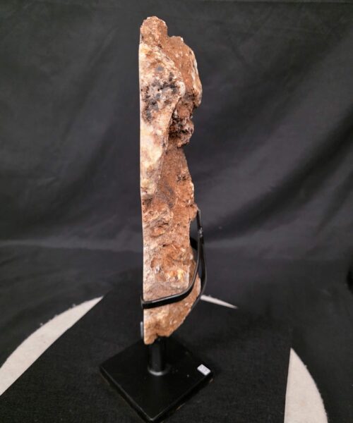 Alternative view of Pink Amethyst Slice 5 on Stand Healing Crystal Gem 3.061g H38.5xW17.5xD14cm