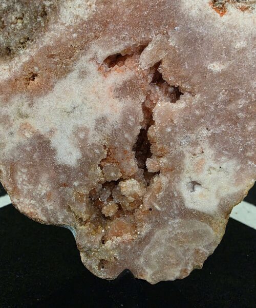 Pink Amethyst Slice 8 on Stand Healing Crystal Gem 985g H25xW18.5xD11cm - Image 3