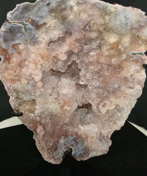Pink Amethyst Slice 7 on Stand Healing Crystal Gem 1.018g H21xW13xD11cm - Image 5