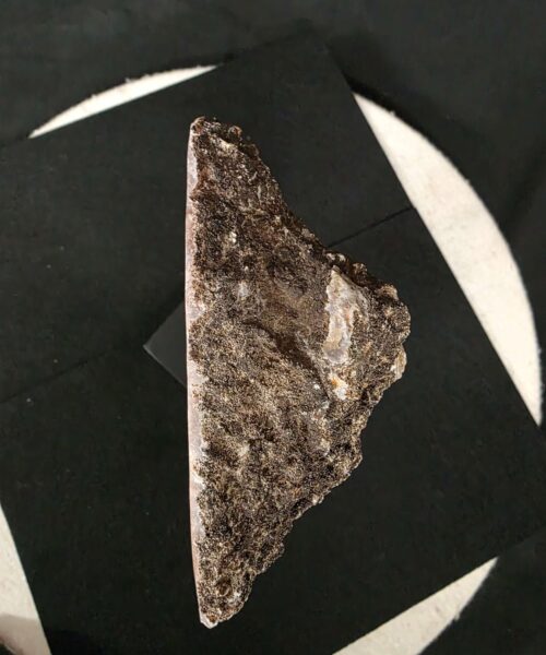 Pink Amethyst Slice 7 on Stand Healing Crystal Gem 1.018g H21xW13xD11cm - Image 6