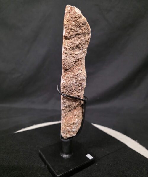 Alternative view of Pink Amethyst Slice 9 on Stand Healing Crystal Gem 1.434g H28xW17xD12cm