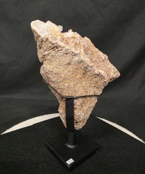 Pink Amethyst Slice 9 on Stand Healing Crystal Gem 1.434g H28xW17xD12cm - Image 3